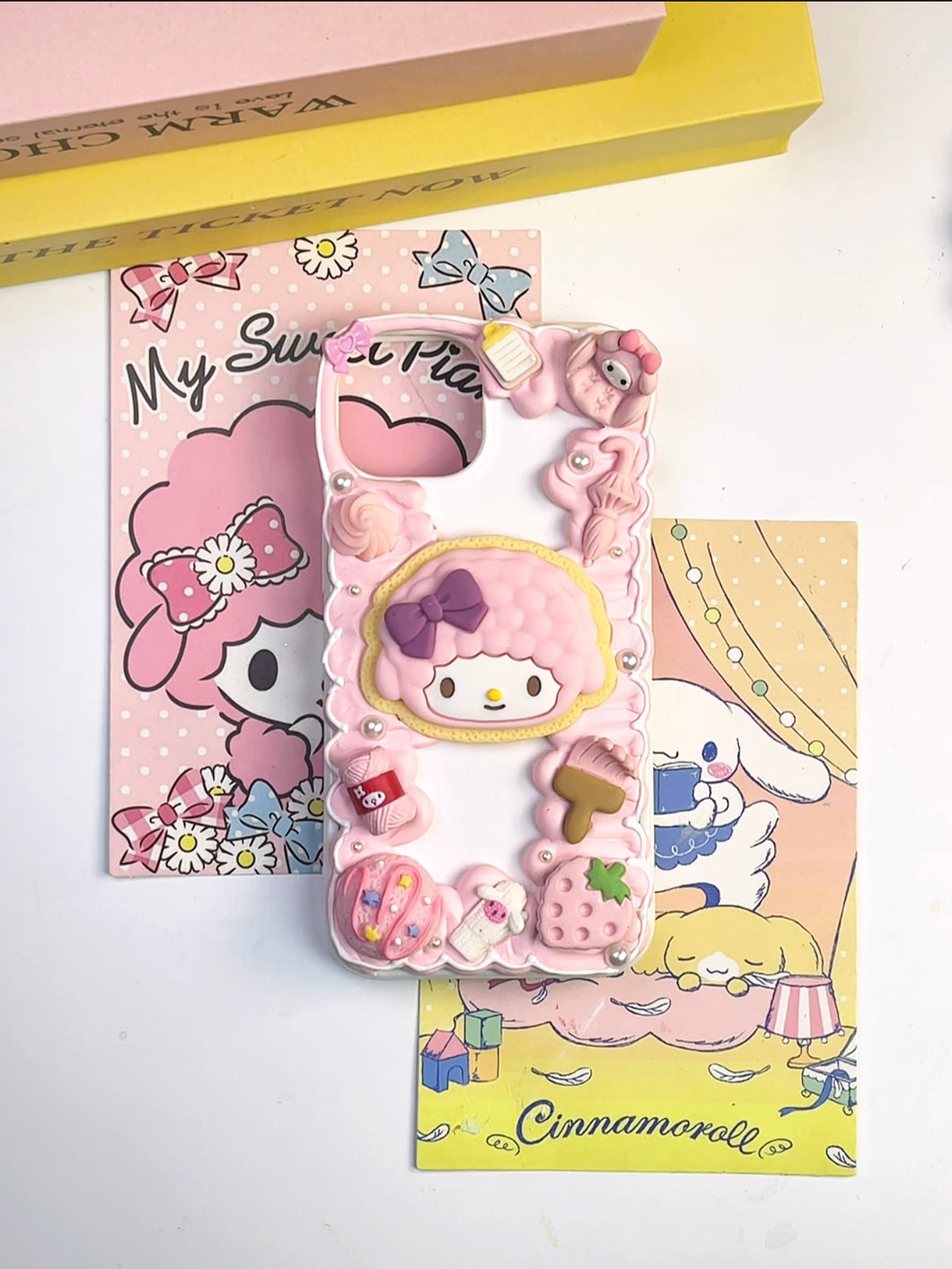 Sanrio Mymelody Decoden Phone Cases For Any Phone Model