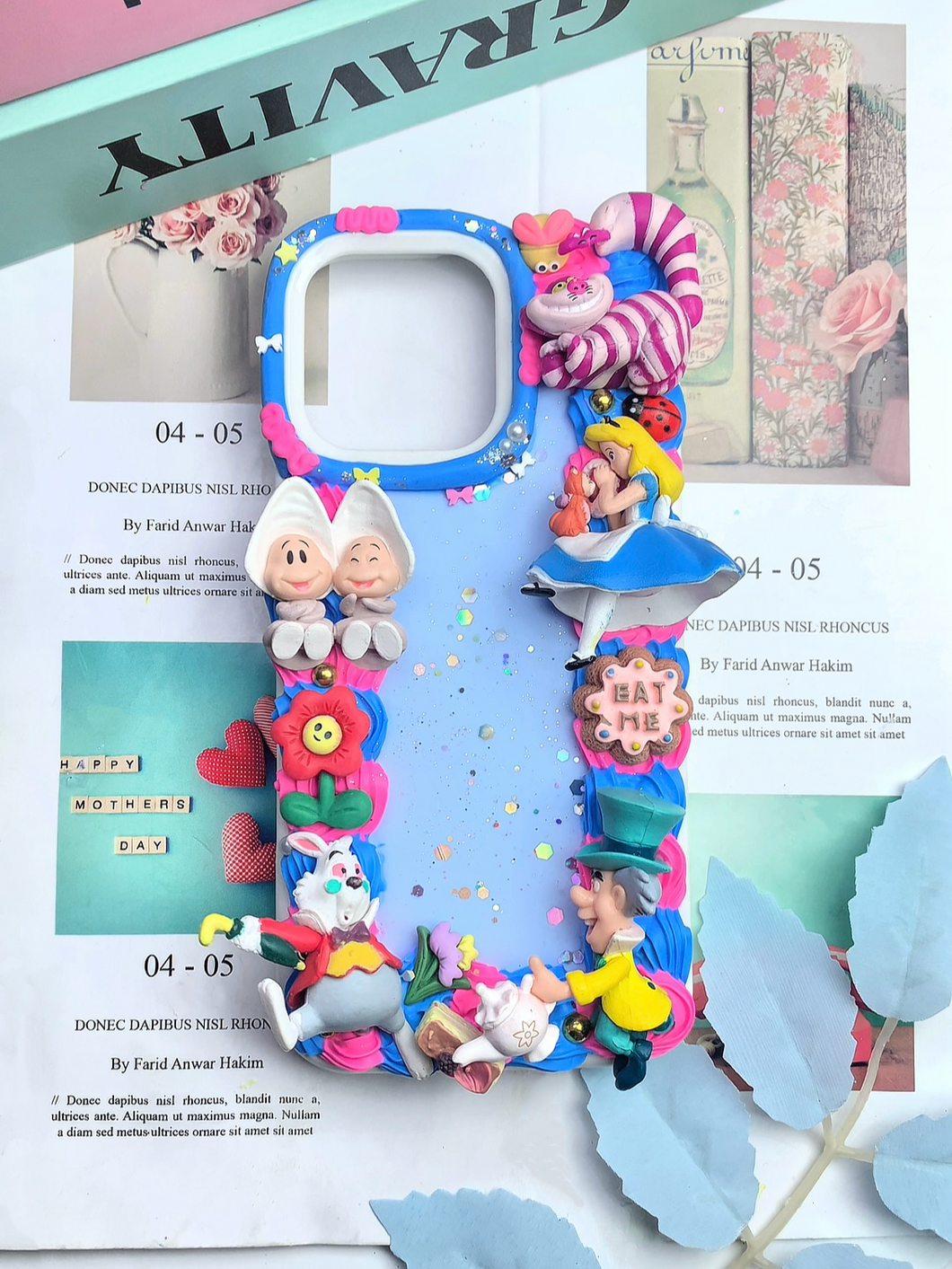 Alice in Wonderland Decoden Phone Cases For Any Phone Model