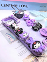 Load image into Gallery viewer, Sanrio Kuromi Decoden Phone Cases For Any Phone Model
