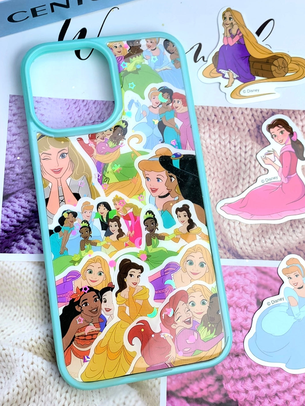 Disney Princess Resin Phone Cases For Any Phone Model