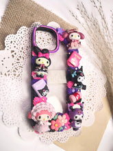 Load image into Gallery viewer, Sanrio Mymelody and Kuromi Decoden Phone Cases For Any Phone Model
