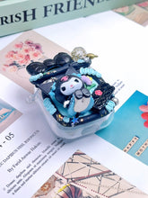 Load image into Gallery viewer, Sanrio Kuromi Decoden Earbud Case AirPods Case For Any Model
