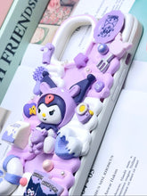 Load image into Gallery viewer, Kuromi Decoden Phone Cases For Any Phone Model
