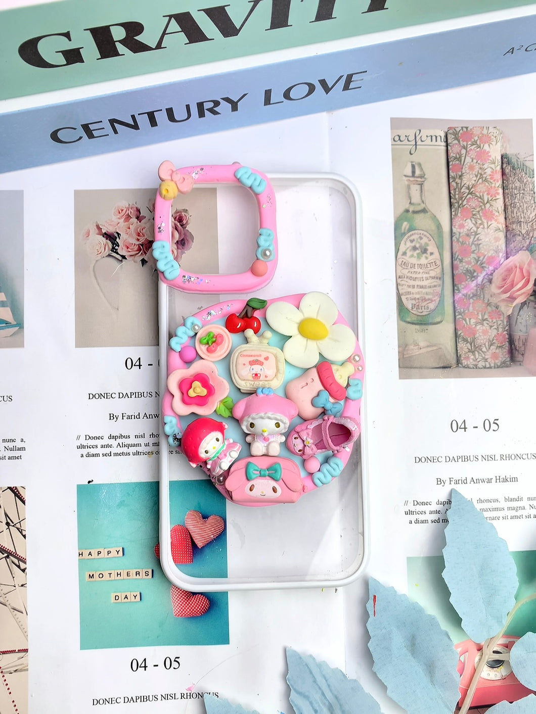 Sanrio Mymelody Decoden Phone Cases For Any Phone Model