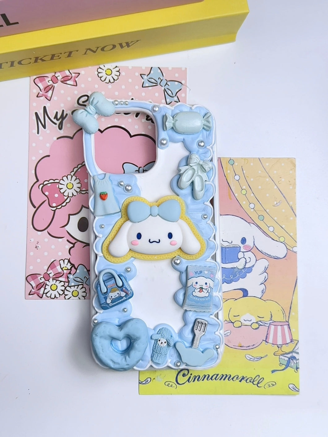 Sanrio Cinnamonroll Decoden Phone Cases For Any Phone Model