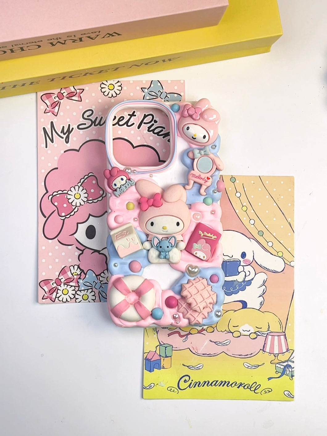 Sanrio Mymelody Decoden Phone Cases For Any Phone Model