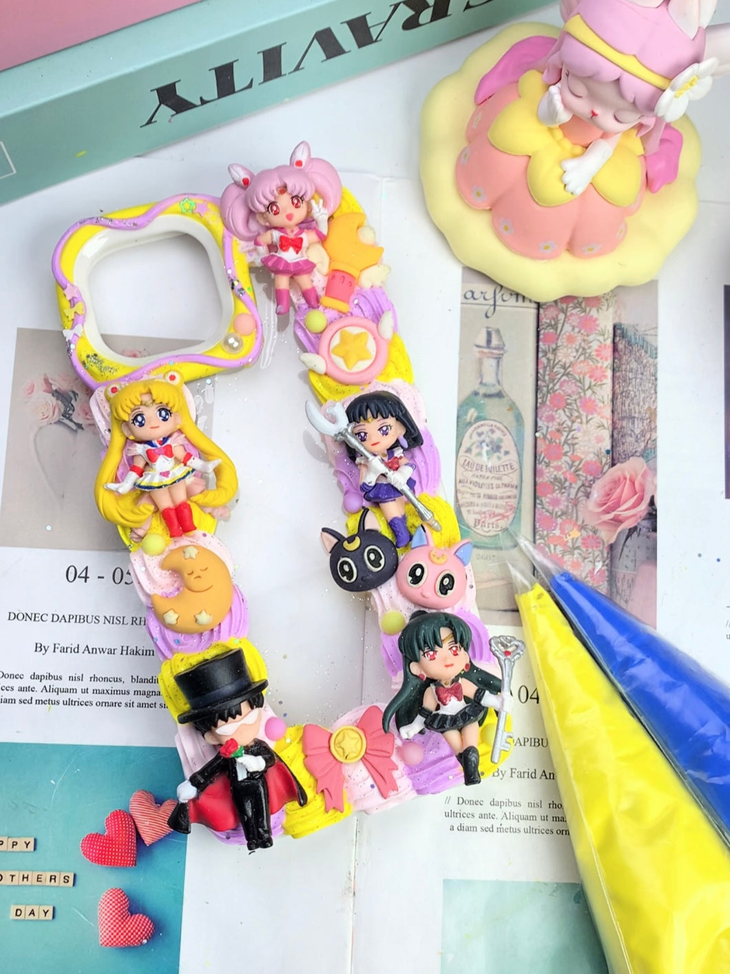 Sailor Moon Anime Decoden Phone Cases For Any Phone Model