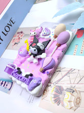 Load image into Gallery viewer, Sanrio Kuromi Decoden Card Sleeve
