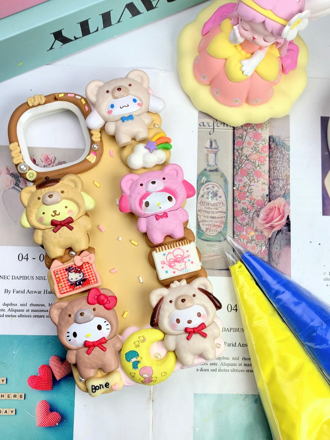 Sanrio Hello Kitty Decoden Phone Cases For Any Phone Model