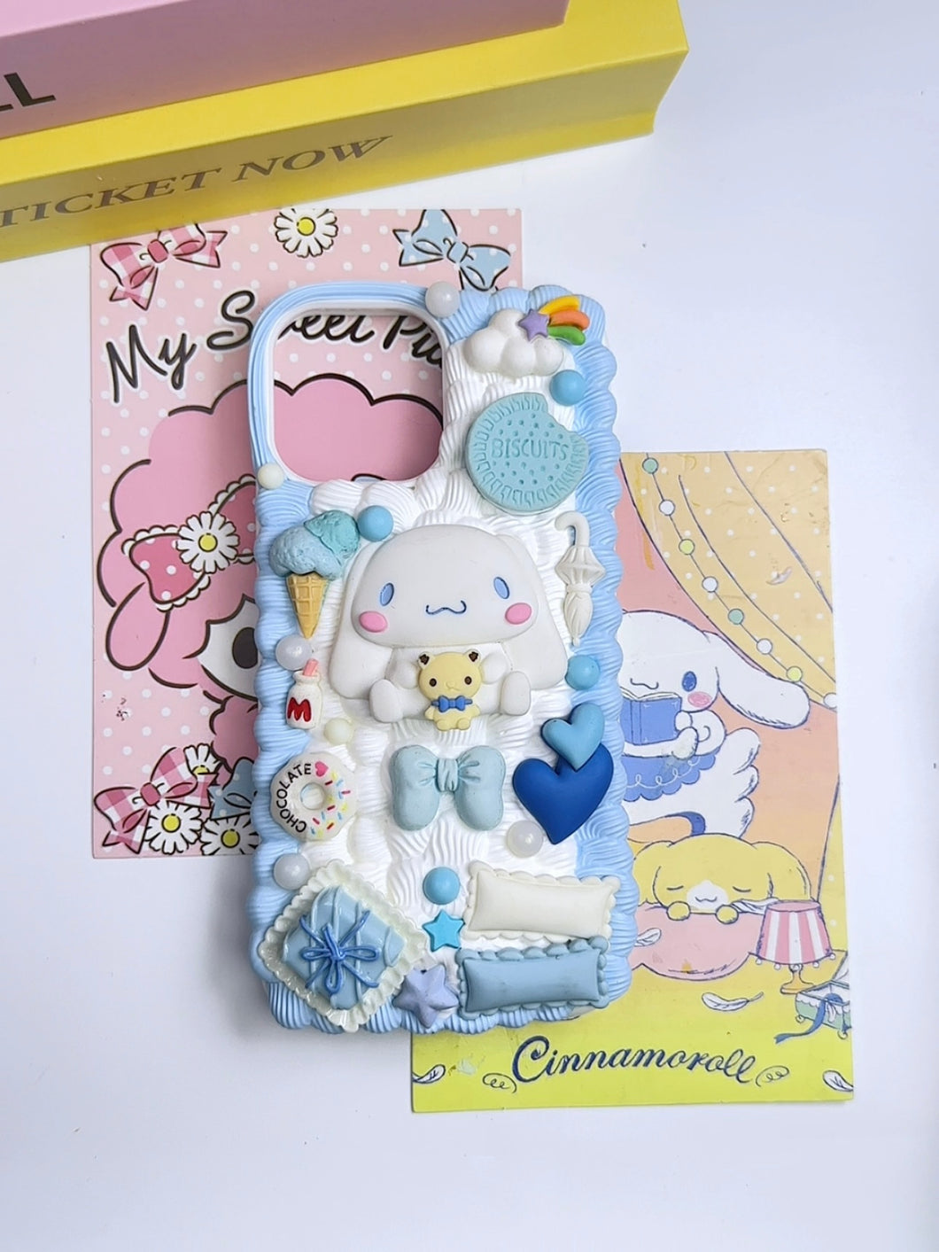 Sanrio Cinnamonroll Decoden Phone Cases For Any Phone Model