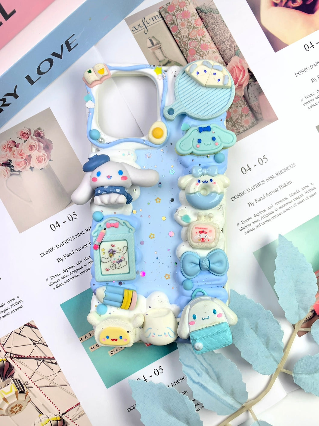 Sanrio Cinnamonroll Decoden Phone Cases For Any Phone Model