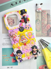 Load image into Gallery viewer, Sailor Moon Decoden Phone Case For Any Phone Model
