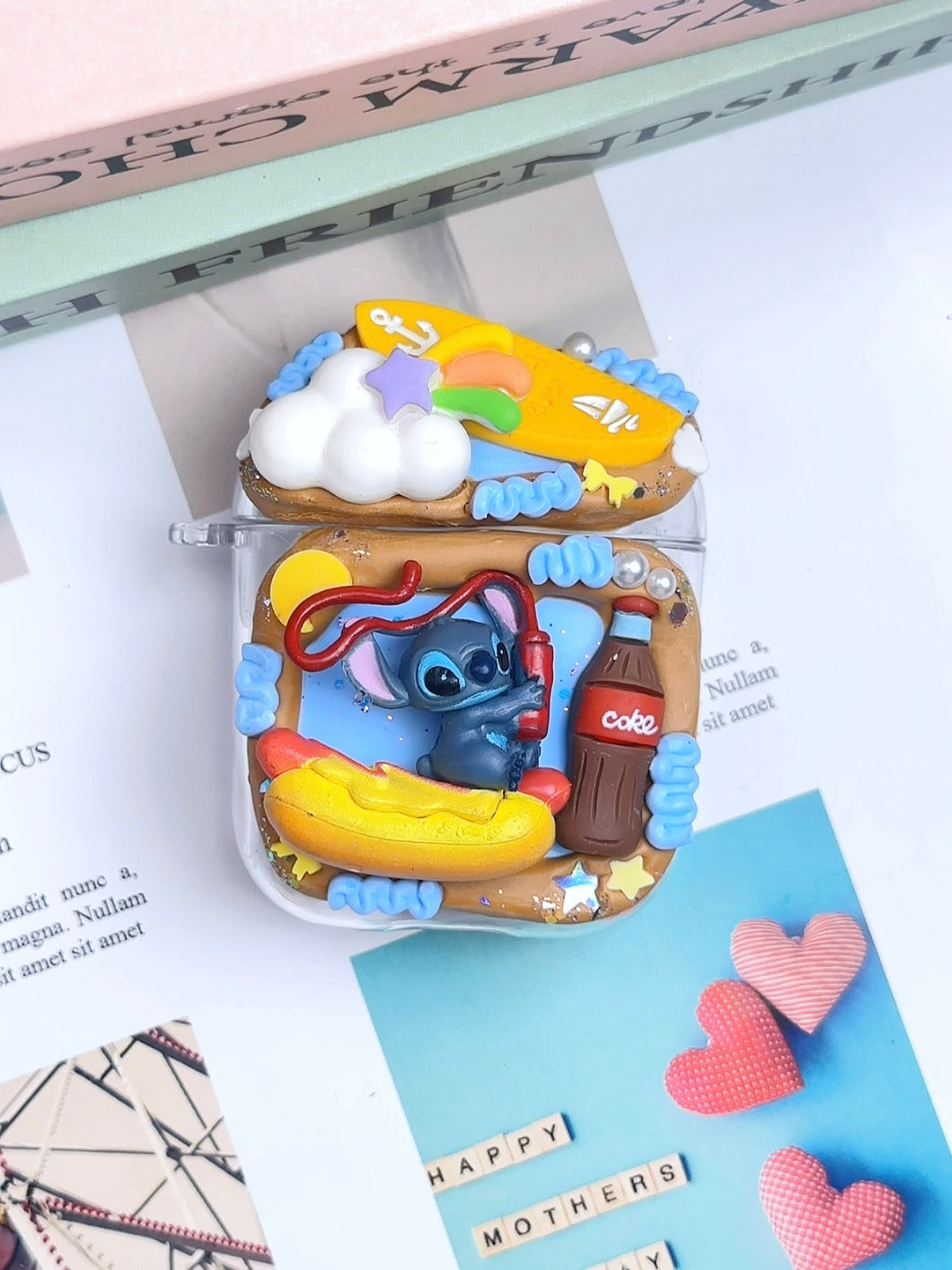 Stitch Decoden Earbud Case AirPods Case For Any Model