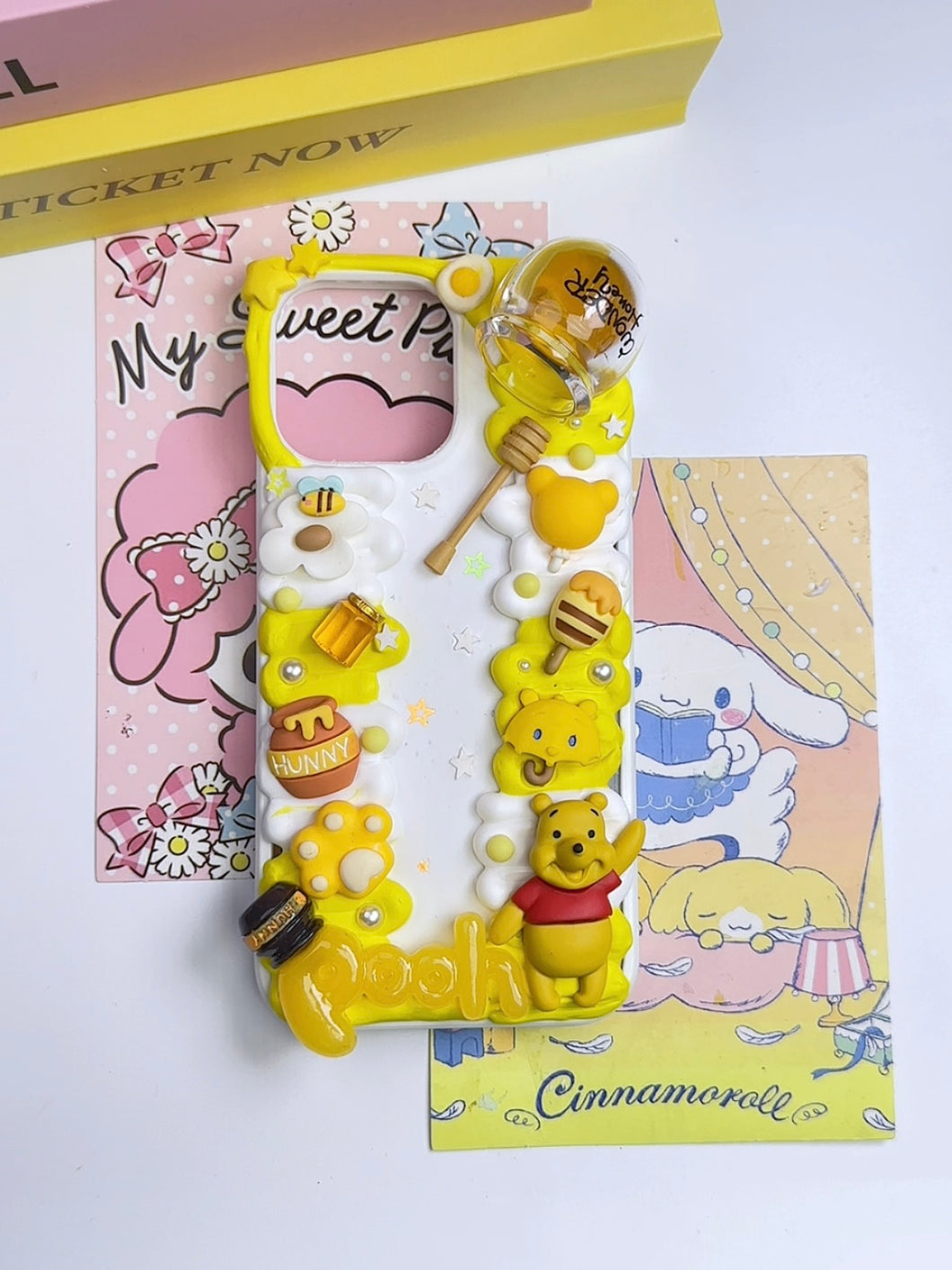 Winnie the Pooh Decoden Phone Cases For Any Phone Model