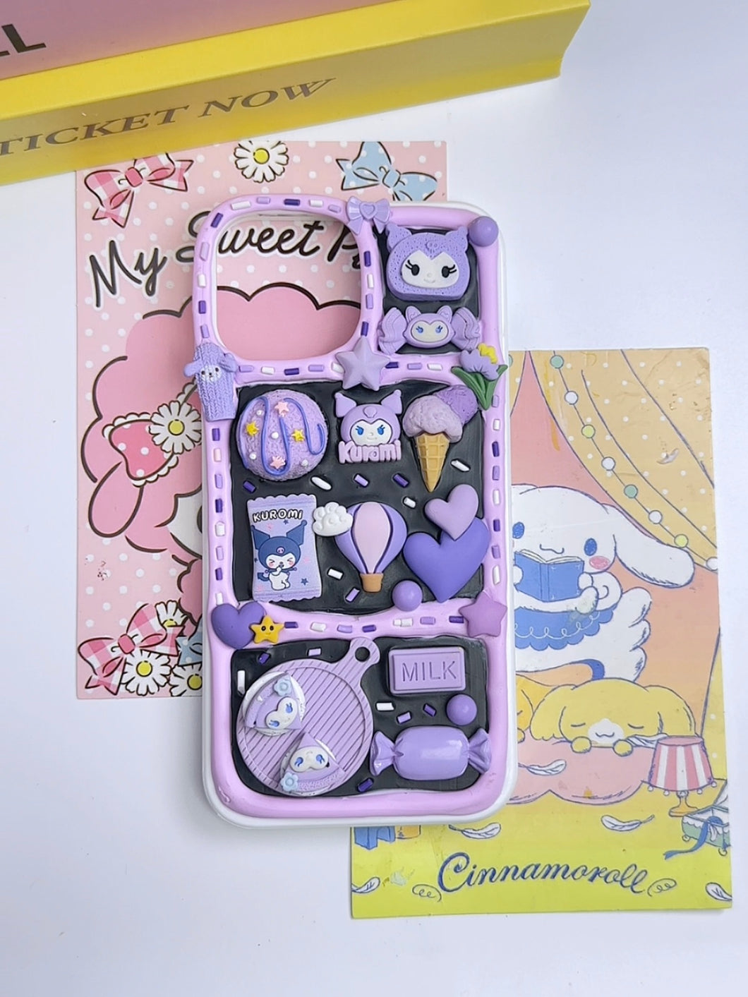 Sanrio Kuromi Decoden Phone Cases For Any Phone Model