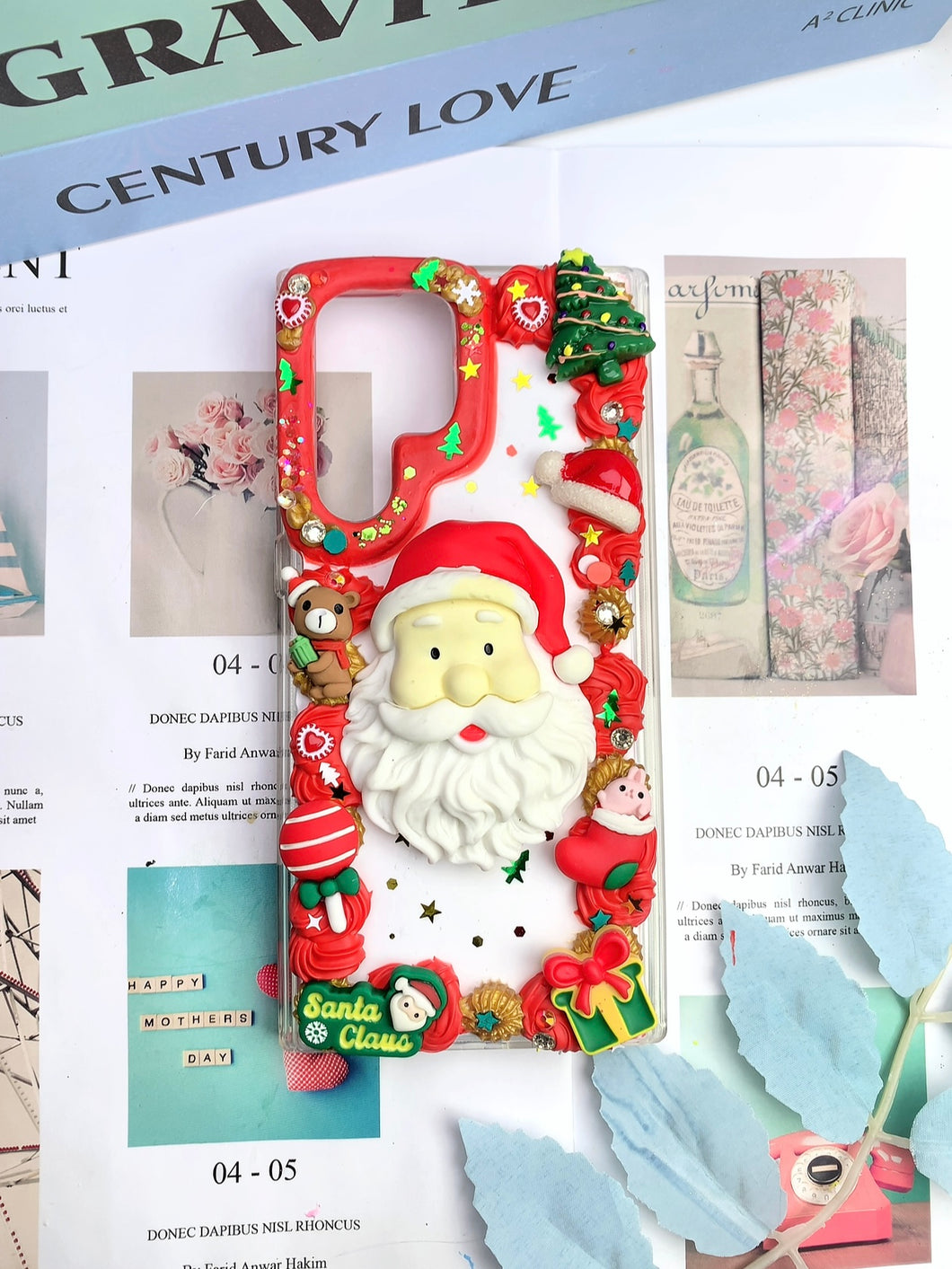 Christmas Santa Claus Decoden Phone Cases For Any Phone Model