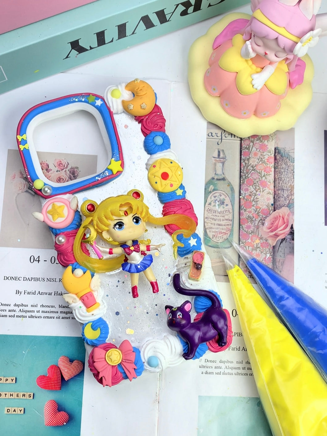 Sailor Moon Anime Decoden Phone Cases For Any Phone Model