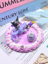 Load image into Gallery viewer, Sanrio Kuromi Decoden Stand for Phone/Tablet
