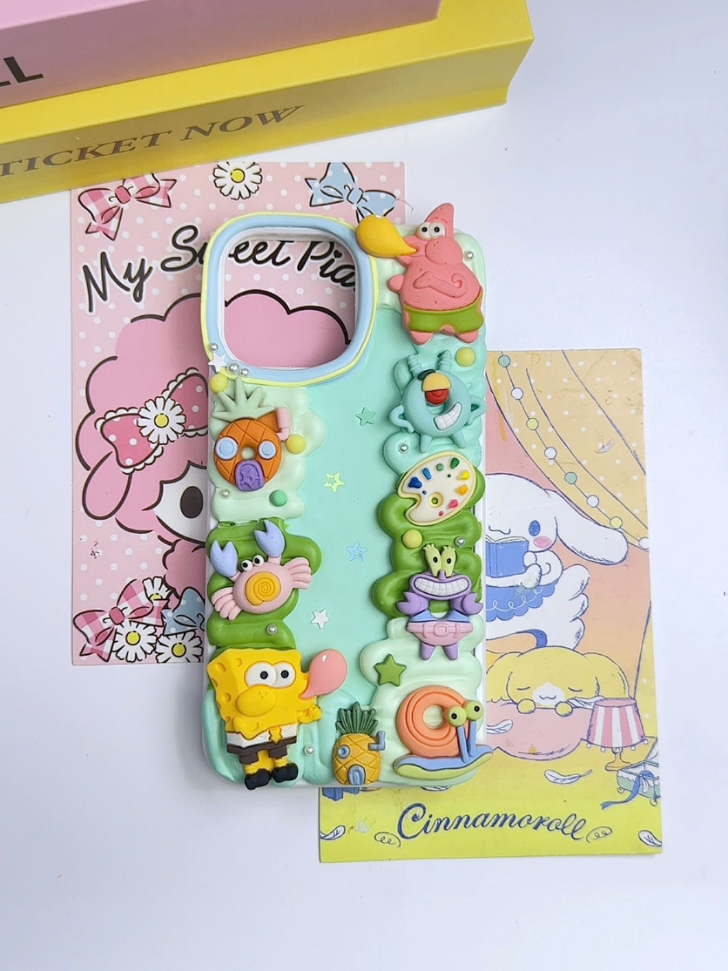 Sponge Bob Decoden Phone Cases For Any Phone Model