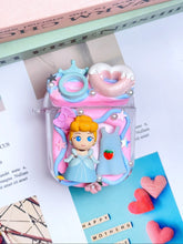 Load image into Gallery viewer, Princess Cinderella Decoden Earbud Case AirPods Case For Any Model
