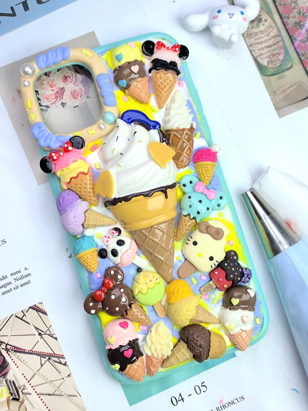 Ice Cream Decoden Phone Cases For Any Phone Model