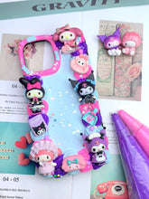 Load image into Gallery viewer, Sanrio Kuromi &amp; Mymelody Decoden Phone Cases For Any Phone Model
