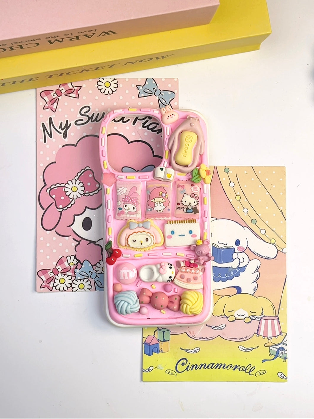 Sanrio Mymelody Decoden Phone Cases For Any Phone Model