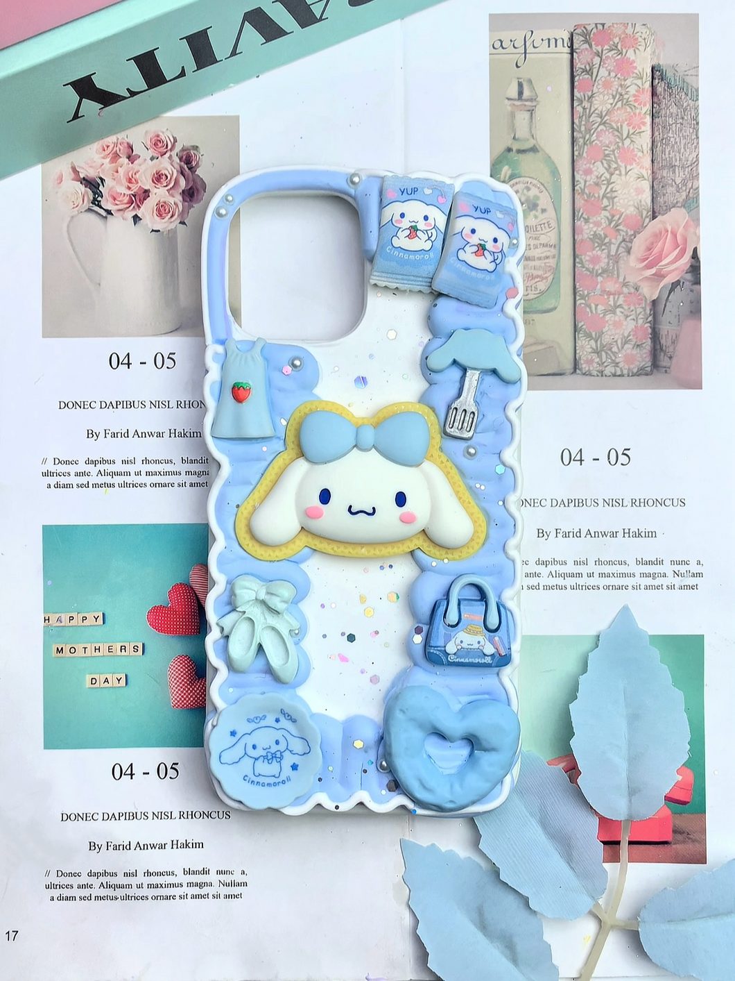 Sanrio Cinnamonroll Decoden Phone Cases For Any Phone Model