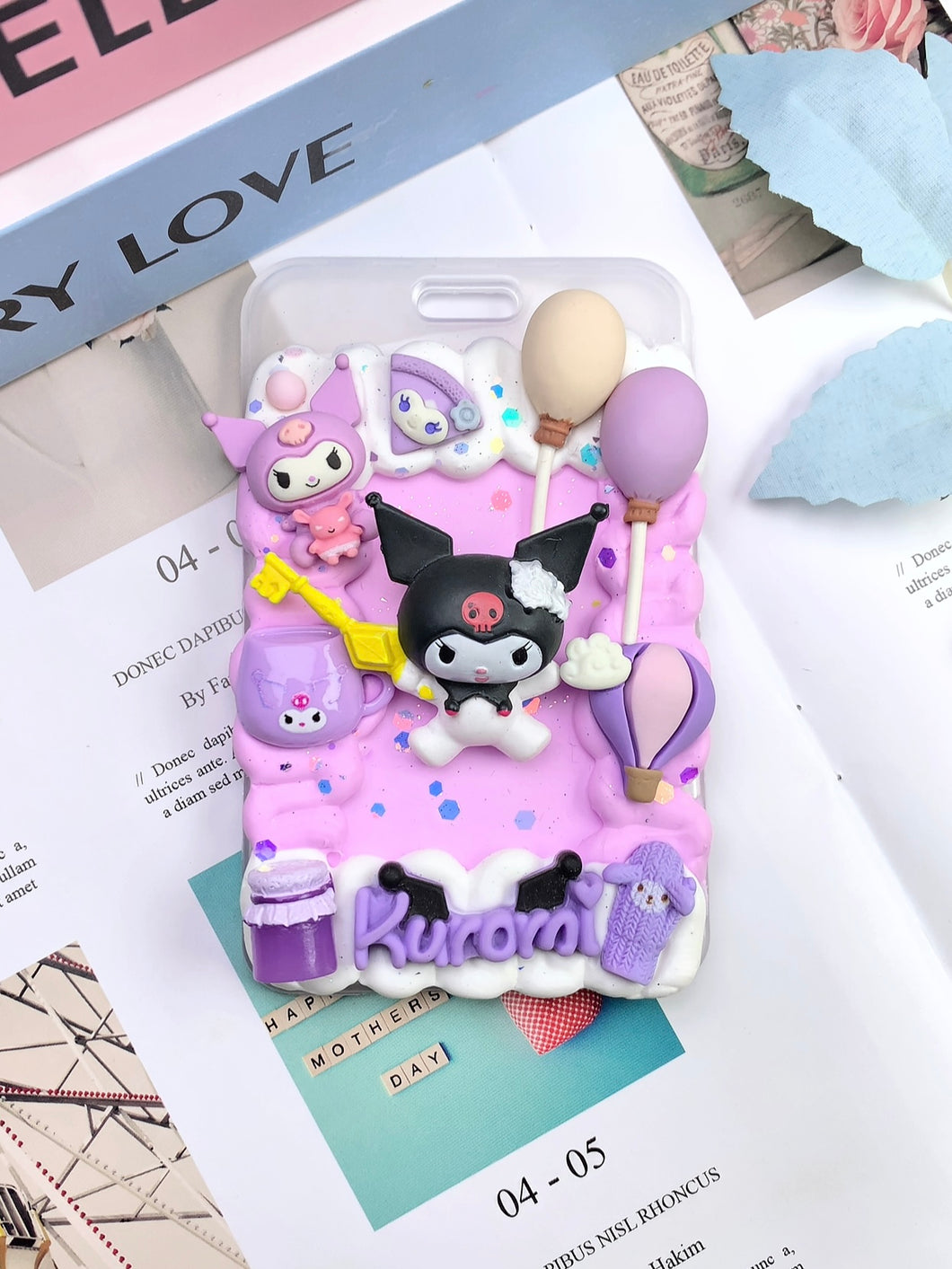 Sanrio Kuromi Decoden Card Sleeve