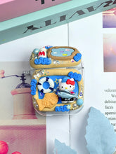 Load image into Gallery viewer, Sanrio Hello Kitty Go Fishing Decoden Earbud Case AirPods Case For Any Model
