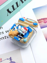 Load image into Gallery viewer, Sanrio Hello Kitty Go Fishing Decoden Earbud Case AirPods Case For Any Model
