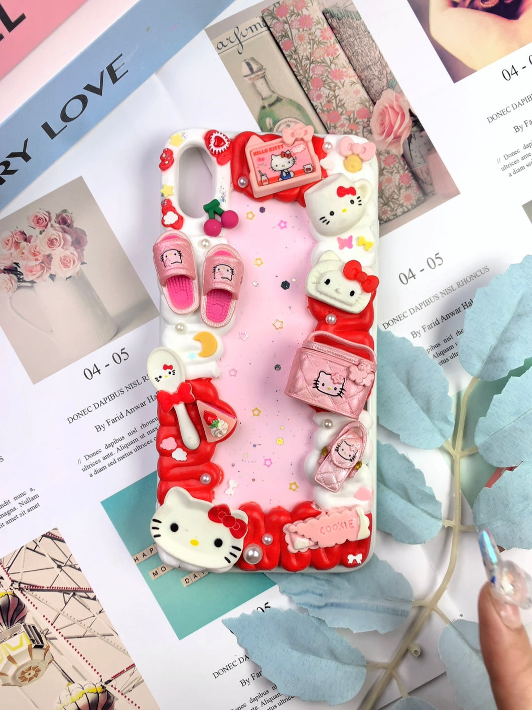 Sanrio Hello Kitty Decoden Phone Cases For Any Phone Model