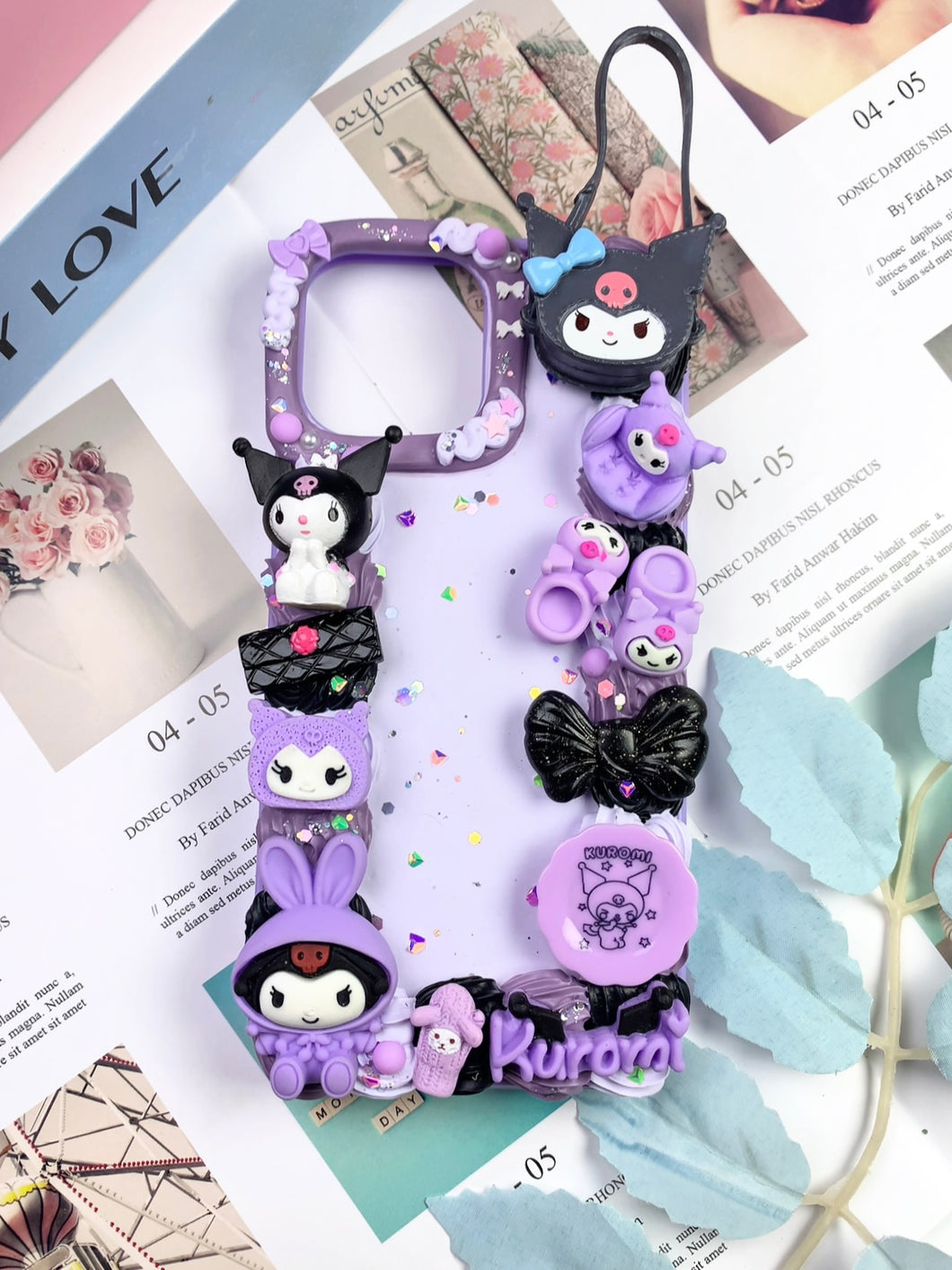 Sanrio Kuromi Decoden Phone Cases For Any Phone Model