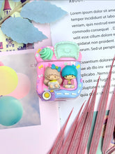 Load image into Gallery viewer, Sanrio Little Twin Stars Decoden Earbud Case AirPods Case For Any Model
