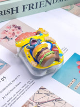 Load image into Gallery viewer, Humburger Stitch Decoden Earbud Case AirPods Case For Any Model
