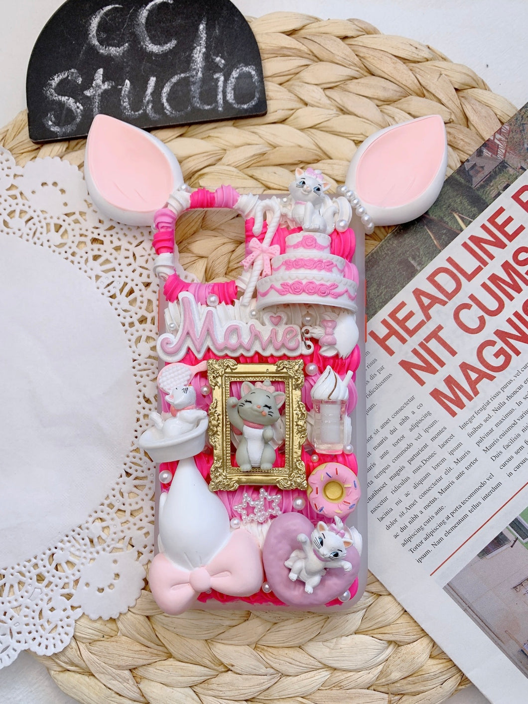 Marie Cat Decoden Phone Case For Any Phone Model