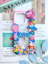 Load image into Gallery viewer, Alice in Wonderland Princess Decoden Phone Cases For Any Phone Model Princess
