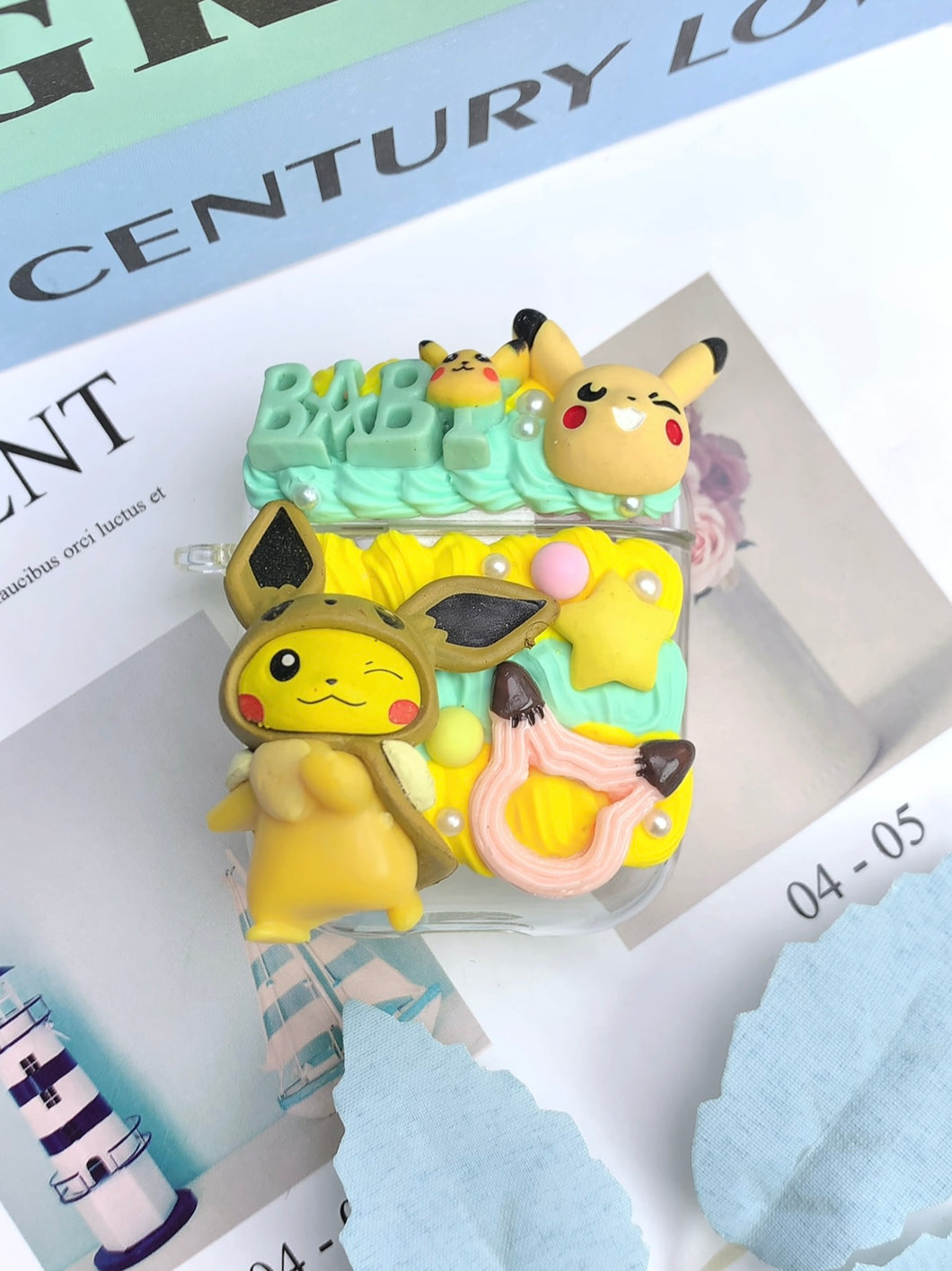 Pikachu Decoden Earbud Case AirPods Case For Any Model