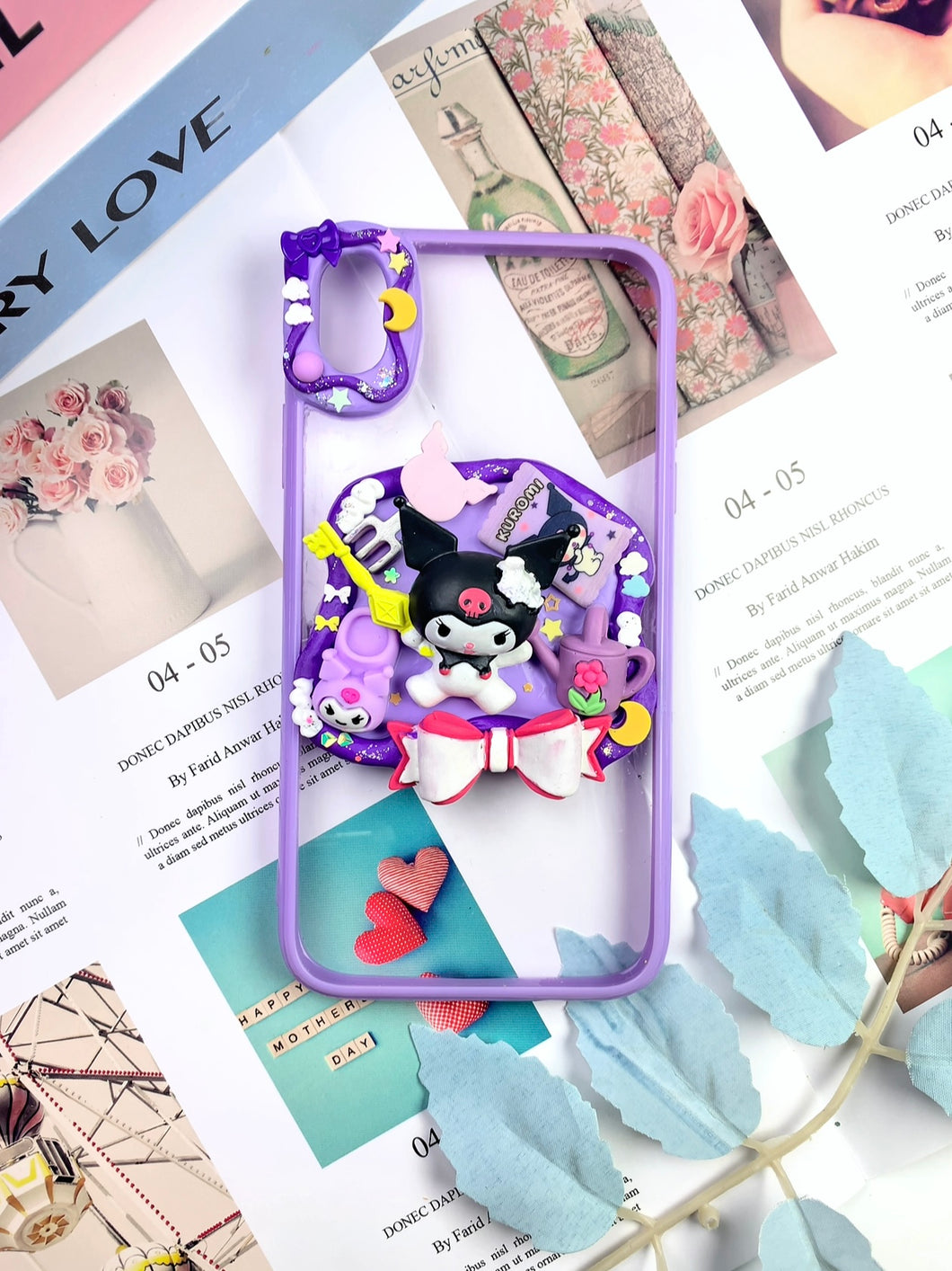 Sanrio Kuromi Decoden Phone Cases For Any Phone Model