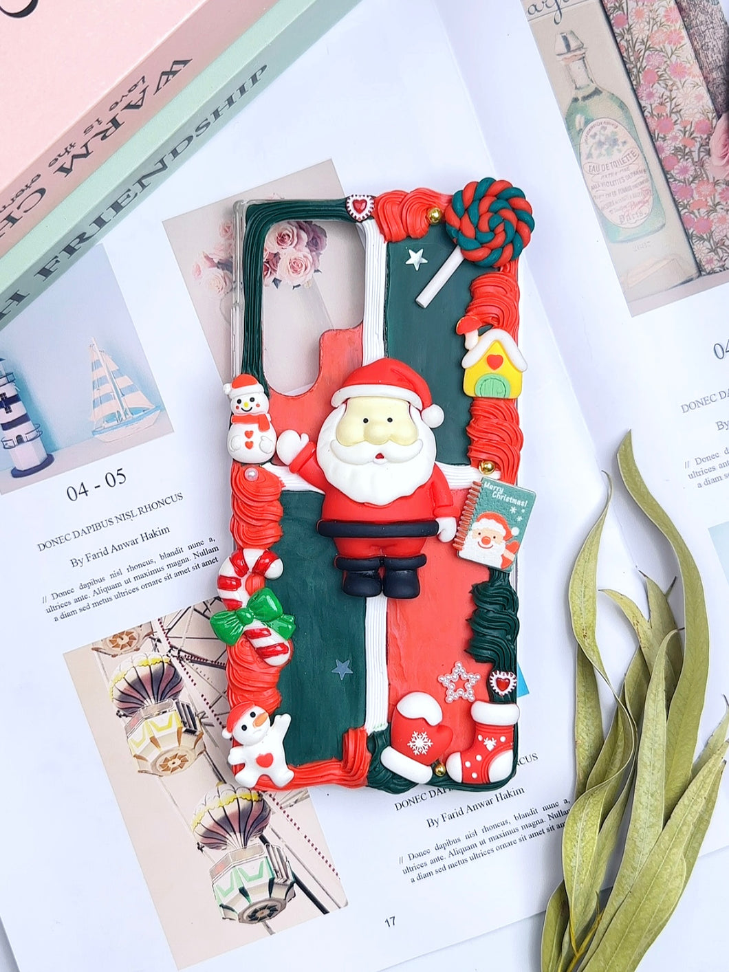 Christmas Santa Claus Decoden Phone Cases For Any Phone Model