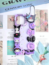 Load image into Gallery viewer, Sanrio Kuromi Decoden Phone Cases For Any Phone Model
