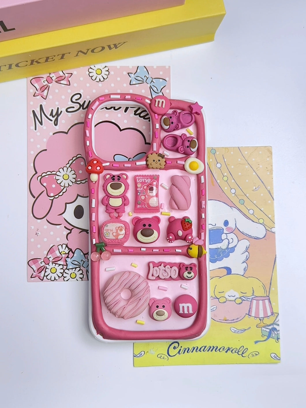 Toy Story Lotso Bear Decoden Phone Cases For Any Phone Model