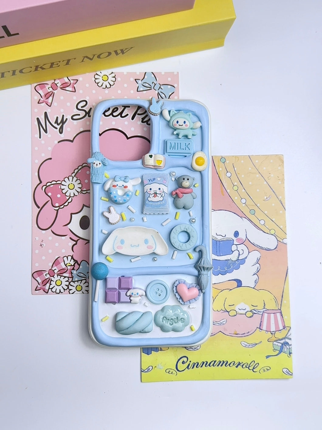 Sanrio Cinnamonroll Decoden Phone Cases For Any Phone Model