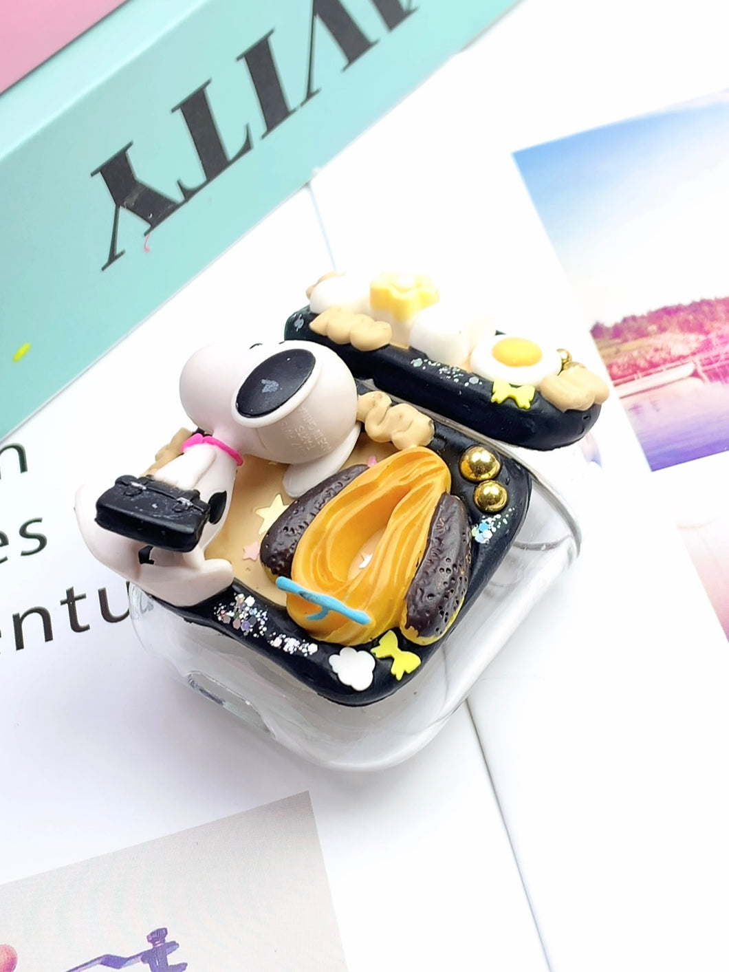 Snoopy Decoden Earbud Case AirPods Case For Any Model