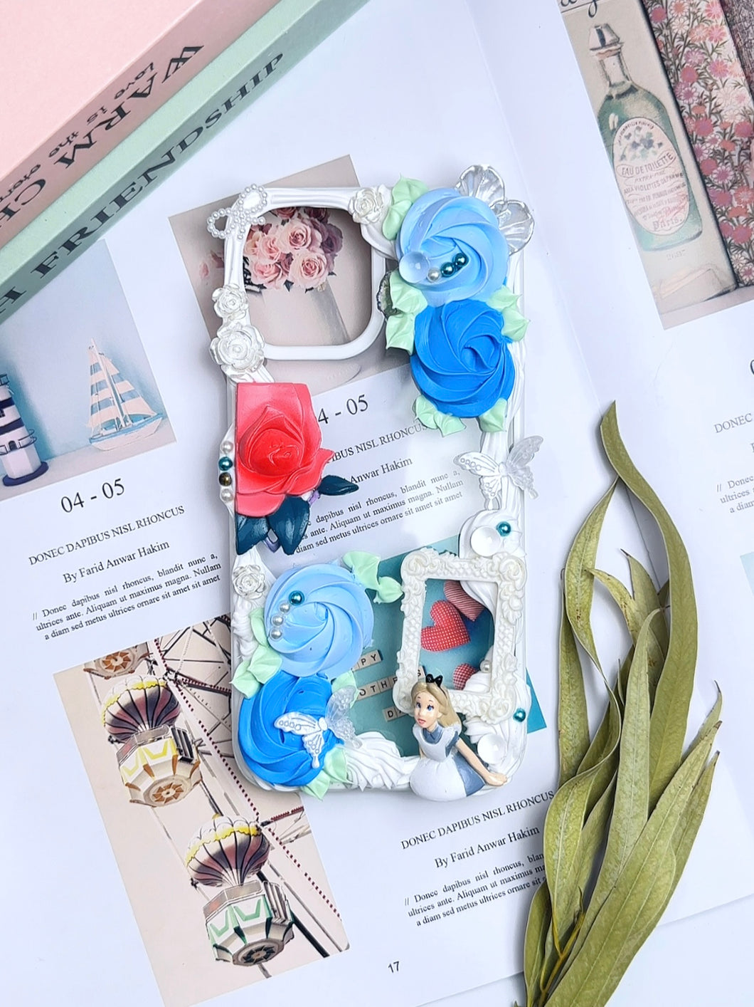 Alice in Wonderland Decoden Phone Cases For Any Phone Model