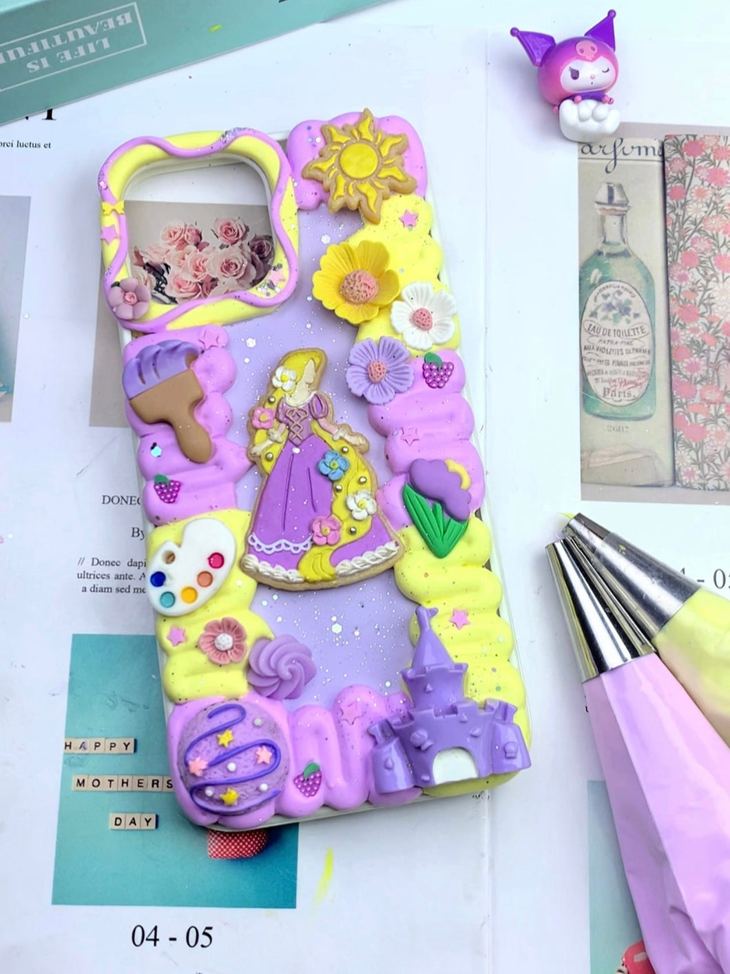 Princess Rapunzel Decoden Phone Cases For Any Phone Model