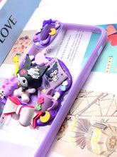 Load image into Gallery viewer, Sanrio Kuromi Decoden Phone Cases For Any Phone Model
