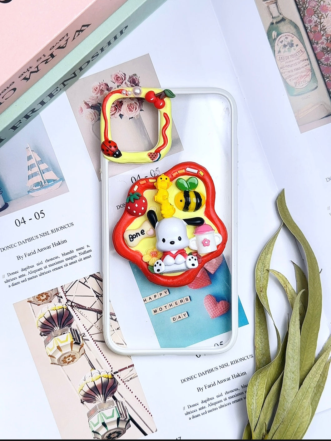 Sanrio Pochacco Decoden Phone Cases For Any Phone Model