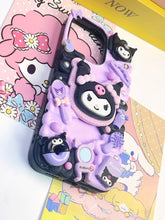 Load image into Gallery viewer, Sanrio Kuromi Cookie Decoden Phone Cases For Any Phone Model
