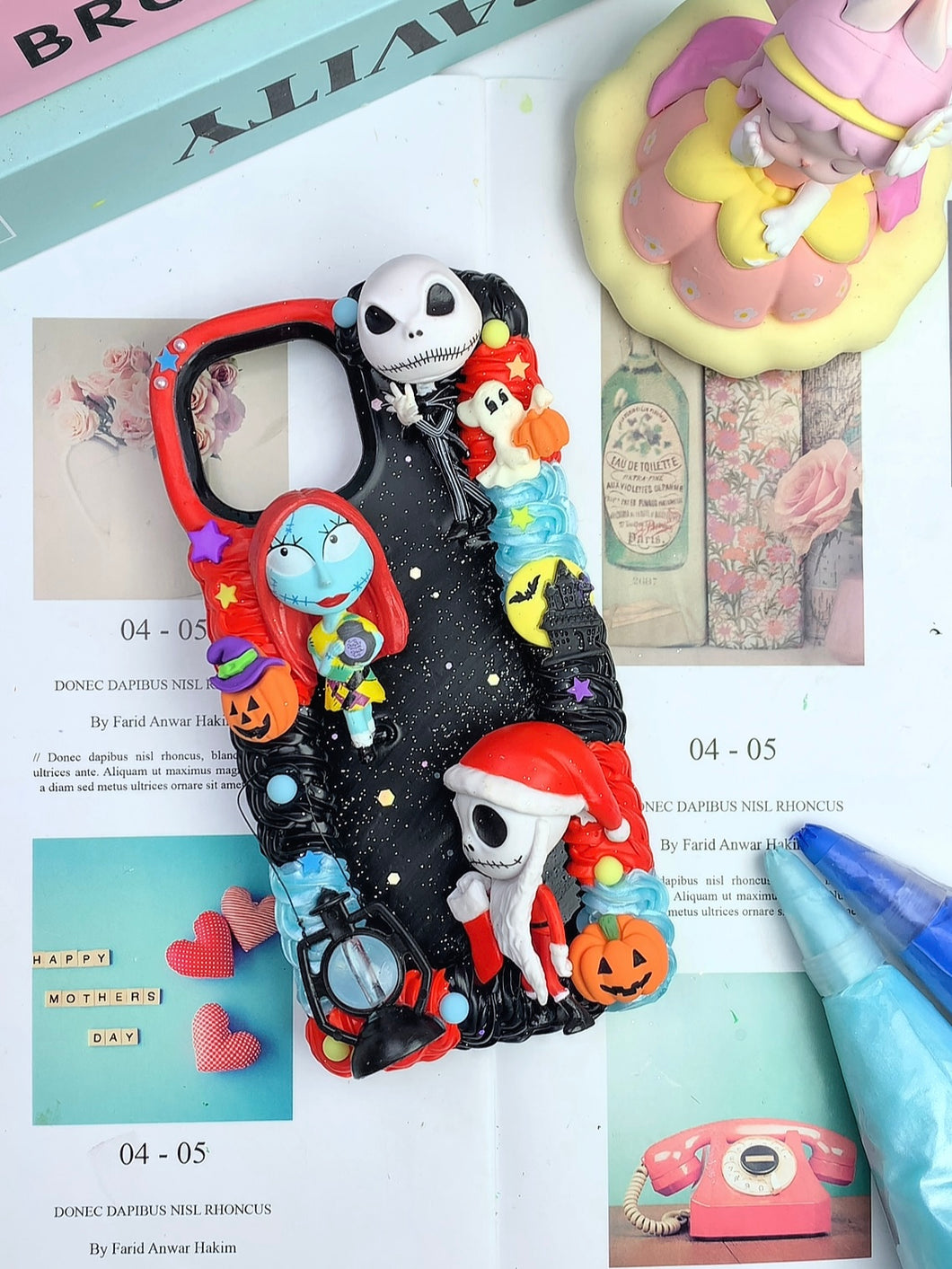 Nightmare before Christmas Decoden Phone Cases For Any Phone Model